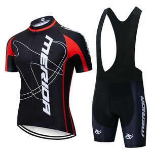 Ciclismo Jersey Set Verão Estrada Mountian Bicicleta Ciclismo Conjunto de Roupas MTB Bicicleta Sportswear Terno Ciclismo Set para Mans 211006