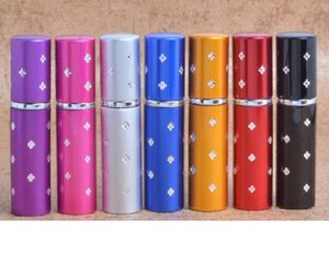 5ML Top quality Travel Perfume Atomizer Refillable Spray Empty Bottle luminium