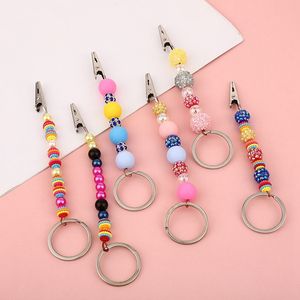 Rauchen Bunte Perlendekoration Tragbare Trockenkräuter Tabak Preroll Rolling Roller Zigarette Zigarrenhalter Clip Innovatives Design Fingerring Hochwertige Clips DHL