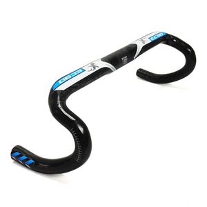 Componentes do guidão de bicicleta Pura Raza linha linha carbono estrada / BMX Bicycle Racing HandleBar