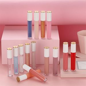 Glänzender, klarer, glänzender Lipgloss, Großhandel mit langlebigen Feuchtigkeitscremes, Private-Label-Lippen-Make-up-Kosmetik, Glanzverkäufer