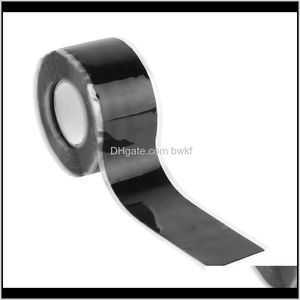 Adhesive Tapes Packing Office School Business & Industrial2Dot5Cm* Heat Resistant Bonding Self Fusing Wire Hose Black Rubber Water Pipe Repai