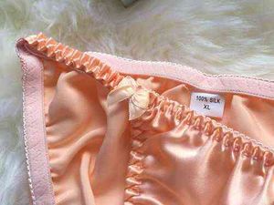NXY SEXY SET5 PACK 100% Ren Silk Kvinnors Sexiga Bikini Briefs Panties Underkläder Underkläder Ms001 1128