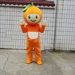 Easter Orange Girl Mascot Costume Halloween Christmas Fancy Party Cartoon Character Outfit Suit Adult Women Men Dress Carnival Unisex Adults