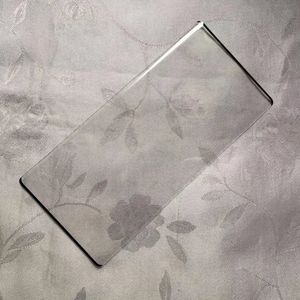 Vollständig gehärtetes Glas-Displayschutz für Samsung S24 S23 S22 S21 Ultra Galaxy S20 Plus Note 20 10 Pro S10 S10e S9 S8 Seitenkleber 3D gebogenes Biegen schwarzer klarer Bildschirm