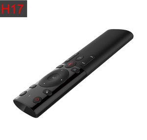 2.4G Wireless Air Mouse H17 Gyro Voice Control Sensing Universal Mini Keyboard Fjärrkontroll för PC Android TV -låda etc.