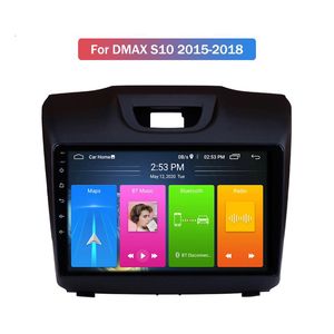 2 Din bil DVD-spelare Radio GPS-navigering för Chevrolet Dmax S10 2015-2018 Pekskärm Huvudenhet Auto Stereo