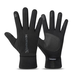 Cycling Gloves Touch Screen Non-slip Waterproof Full-finger Sports Winter Warm Outdoor Windproof Men Women