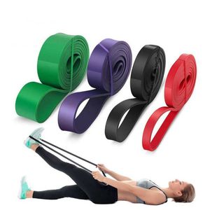 Sport Elastyczne oporowe oporowe Bands Gumowe Pilates Assists Bands Stretch Pull Up for Trening Home Gym Fitness Trening ćwiczeń H1026