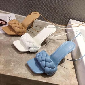 Açık slaytlar katırlar mavi kadın toynaklar 413 terlik fetiş yaz çapraz bağlı sandaletler striptizci sandles parti ayakkabıları 455