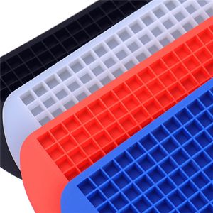 160 Grids DIY Creative Small Ice Cube Mold Tool Square Shape Silicone Tray Fruit Maker Bar Kitchen Accessories Convenient