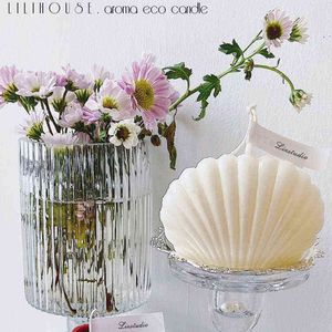 Ins Style Shell Candle Coffee Shop Decoration Home Decoration Ornament Aromatherapy Candle Creative Festival Gift