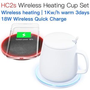 JAKCOM HC2S Wireless Heating Cup Set Neues Produkt von Wireless Chargers als Autotelefonhalter Ladestation Carregador Carro