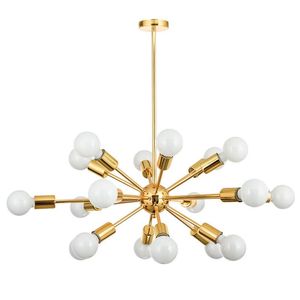 Pendant Lamps Light Luxury Post-modern Creative Golden Ball Living Room Bedroom El Restaurant Simple Chandelier