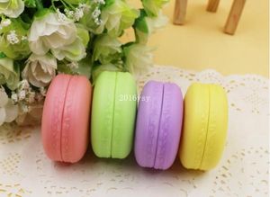 Candy Color Macaron Косметика Пустая губная помада Бальзам для губ Контейнер для макарон Субтировка DIY Gloss Gloss Box