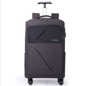 Duffel Bags Luggage Backpack Bag With Wheels Men Travel Trolley Wheeled For Business Carry On Rolling Suitcase
