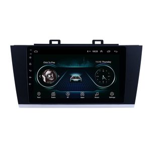 9 인치 안드로이드 자동차 DVD GPS 네비게이션 라디오 Subaru 유산을위한 멀티미디어 플레이어 2015-2018 Carplay TPMS DVR 지원