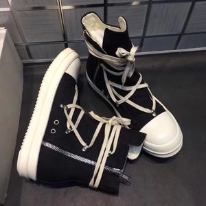 2021SS-tå och ersättas som enda hög ursprungliga TPU-doftande enda jordton Vegan High Top Original Canvas Sneaker Trainer Boots