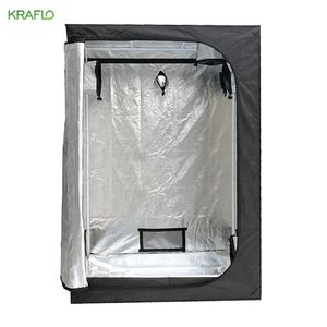 KRAFLO Serra da giardino in tessuto riflettente Tenda da coltivazione facile da installare 48x24x80 pollici per la coltivazione delle piante