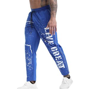 Running Jogging Pants Men Cotton Soft Bodybuilding Joggers Sweatpants Harem Long Trousers Fitness Sport Training Pants 220212