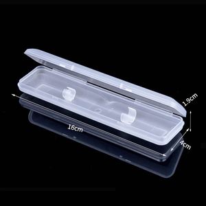 PP Kunststoff Transparent Box Stift Box Schreibwaren Stift Boxen Werkzeug Boxen Großhandel LX4256