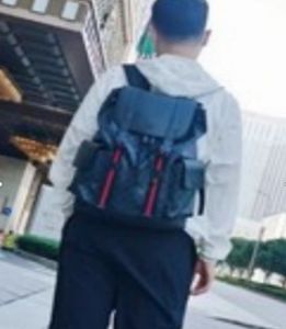 Bolsa feminina Lona Casual Backpack Flap Drawstring Mochila Masculina Couro Grande Capacidade de Lazer Business Computador Bags Moda Travel Schoolbag