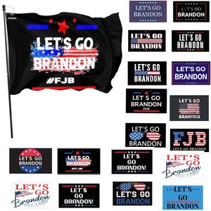 3*5Ft Lets Go Brandon Banner Flag 90*150cm Outdoor Indoor Small Garden Flags- FJB Single-Stitched-Polyester 20 Styles 50pcs Free DHL HH21-742
