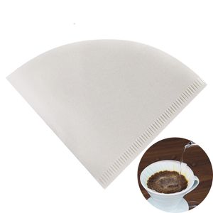 50 Stück/Beutel kegelförmige Kaffeefilter, über Filterpapier gießen für besseren Geschmack, Brühtropfer, Tee-Ei, Zubehör KDJK2103