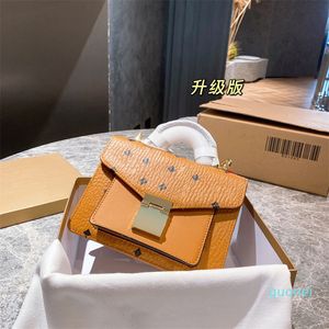 handbags imitation brands Luxury messenger bag the 2022 senior feeling small western style fashion one shoulder inclined Joker leather 888