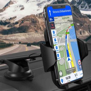 Evrensel Hücre Dağı Araba Telefonu Tutucu Dashboard Cam Hava Havalandırma Uzun Kol Güçlü Emme Cep Telefonu