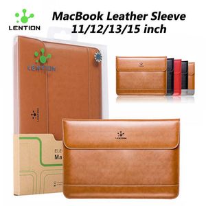 leather laptop Sleeve Case for M1 Air 13.3 Pro16 Retina 13 /15 inch bag for pro 16 inch notebook 211018