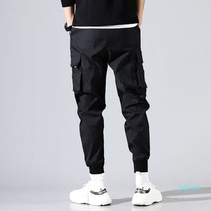 2022 new fashion Hip Hop Men Hombre High Street pop Casual Cargo Pants with Many Pockets Joggers Streetwear Trousers Harajuku