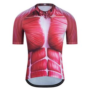 2021 Caskyte Muscle Men's Cycling Jersey Summer Bicycle Clothes Pro MTB Bike Jersey Shirt Team Racing Cycling Clothing Maillot