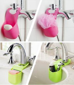 2021 Hot creativo lavello da cucina bagno appeso filtro organizzatore portaoggetti porta spugna strumento 3 colori