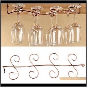 Tabletop Racks Storage Housekeeping Organization Home & Garden Drop Delivery 2021 Practical Wine Glass Rack Stemware Hanging Under Cabinet Ho