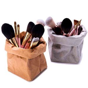 Nxy Cosmetic Bags Travel Creative Bag Женщины Макияж Кисть Хранение Портативный Чехол Моющийся Организатор Чехол Красота Умывальник Умывальник Box 220303