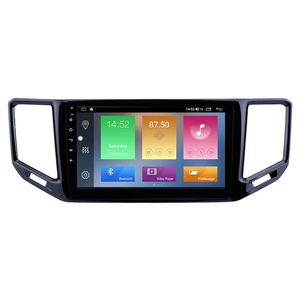 Bil DVD-spelare GPS för VW Volkswagen Teramont 2017-2018 10 tum Android Stereo Multimedia System OBD TPMS