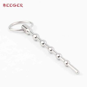 NXY Cewaners brzmi Tapón de Pene Beeger Spike Y Ball, Diseñado Para Rellenar Tu Estirrar Uretra 1209