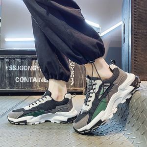 2021 Tasarımcı Koşu Ayakkabıları Erkekler Için Beyaz Yeşil Siyah Bej Moda Erkek Eğitmenler Yüksek Kalite Açık Spor Sneakers Boyutu 39-44 AB