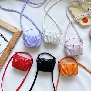 Koreanischer Stil kleine Mädchen Geldbörsen und Handtaschen Kawaii Kinder kleine Münztasche Baby Umhängetasche Kleinkind Geldbörse Tote