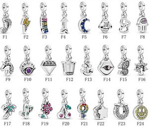 Projektant Biżuteria 925 Srebrna Bransoletka Charm Koralik Fit Pandora Love Produkt Me Małe Akcesoria Bransoletki Koraliki Europejski Styl Charms Zroszony Murano