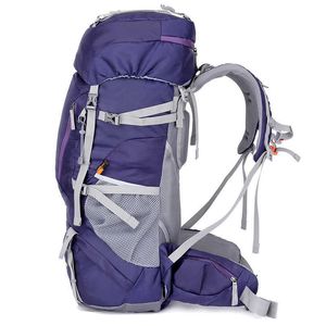 GRÁTIS Cavaleiro 60L À Prova D 'Água Ao Ar Livre Caminhadas Mochilas Mochilas Quadro Interno Esporte Travel Trekking Escalada Sacos Trekking Camping Q0721