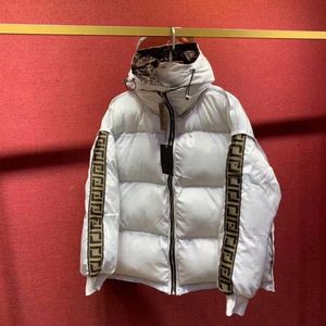 Designer high-quality 20ss FF letter double-sided Women's Down jacket hooded warm fashionable bread jackets