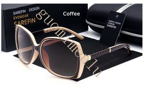 Hoge kwaliteit mode vintage vrouwen merk designer womens zonnebril UV400 dames fietsen eyewear zonnebril met koffers en doos kleuren