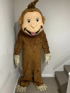 Mascot CostumesFaux Fur Monkey Mascot Costume Halloween