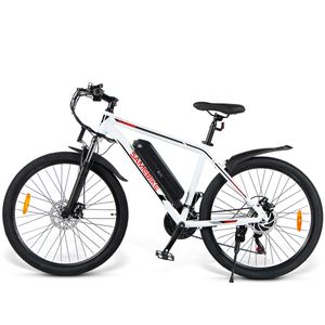 SameBike Electric Bike Sy-26 Mountain Cykelstrand MTB 10AH 350W36V Motor 26inch Ebike Outdoor Cykling för vuxna cyklar med huvudljus