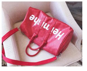 Water ripple duffle bag duffel bag travels luggages bag travels luggages handbags CasualTravel travelugage Bags Vintage classics travels luggages 45CM