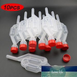 5 Pcs Water Sealed Valves Home Brew Beer Wine Fermentation Airlock Sealed Check Valve Plastic Eco Friendly Water Seal Exhaust