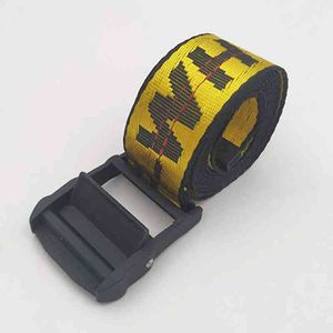 Cintura moda in tessuto con ferro da donna Digner bianco giallo stile industriale 200 cm nylon personalizzato 13 colori bottone in ferro CNZHE2814636