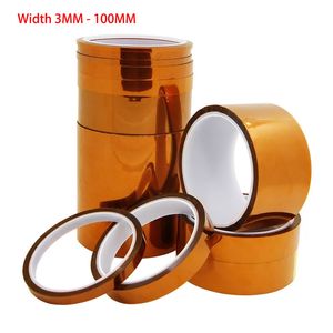 5mm 8mm 10mm 15mm 20mm 25mm 30mm 40mm Heat Resistant Heats Press sublimation Mug Phone Case Tape Material Thermal Insulation Polyimide Insulating Adhesive 3D Print